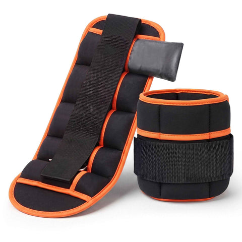 Everfit Adjustable Ankle Weights, 1 Pair (0.9-4.55Kg) Removable Sandbags for Women & Men, Wrist Weights & Leg Weights for Home Gym, Pilates, Walking, Strength Training In Australia - Darrahopens