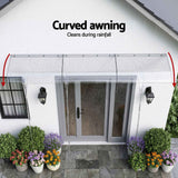 Instahut Window Door Awning 0.4mx3m Transparent