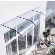 Instahut Window Door Awning 0.4mx3m Transparent