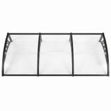 Instahut Window Door Awning 0.8mx3m Transparent