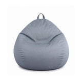 Artiss Outdoor Bean Bag Chair Cover (No Filler) Splash-Proof Beanbag Sofacover for Adults Teens Kids Stuffable Bean Bag Cover for Patio Poolside Relaxing, Grey