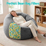 Artiss 10lbs (4.4KG) Bean Bag Filler Shredded Memory Foam Filling High Density Soft Pillow Stuffing for Bean Bag Chair, Couch Cushion, Dog Bed, Stuffed Animals and Arts Crafts