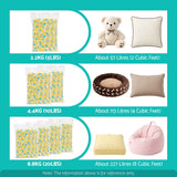 Artiss 20lbs (8.8KG) Bean Bag Filler Shredded Memory Foam Filling High Density Soft Pillow Stuffing for Bean Bag Chair, Couch Cushion, Dog Bed, Stuffed Animals and Arts Crafts