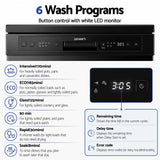 Devanti 12 Place Settings Dishwasher 55cm Freestanding Benchtop Built-In