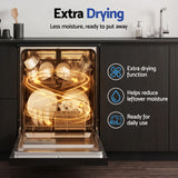 Devanti 12 Place Settings Dishwasher 55cm Freestanding Benchtop Built-In