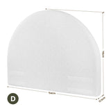 Artiss Double Size Headboard for Bed Frame Boucle Fabric No-Assembly Vacuum Compressed Soft Backrest with Removable Washable Cover 154cm Wide