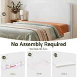 Artiss Queen Headboard for Bed Frame Boucle Fabric No-Assembly Vacuum Compressed Soft Backrest with Removable Washable Cover 172cm Wide