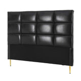 Artiss Bed Headboard Queen Bedhead PU Leather Black