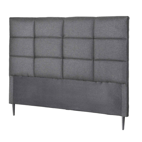 Artiss Bed Headboard Queen Bedhead Linen Fabric Charcoal