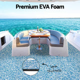 Seamanship Boat Flooring, EVA Foam Decking Mat, 240x90cm, Blue Camo In Australia - Darrahopens