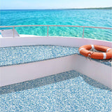 Seamanship Boat Flooring, EVA Foam Decking Mat, 240x90cm, Blue Camo