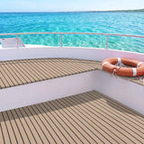 Seamanship Boat Flooring, EVA Foam Decking Mat, 240x90cm, Taupe In Australia - Darrahopens