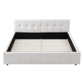 Artiss Queen Bed Frame with Charging, LED Lights & Tufted Headboard