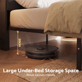 Artiss Queen Bed Frame with Storage Drawers & Headboard, 2 Drawer, USB, LED