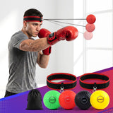 Everfit Boxing Reflex Ball Headband Hand Eye Coordination Stress Relief Multi In Australia - Darrahopens