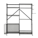 Everfit Sports Equipment Organizer Rack Multi Garage Storage for Golf Bag 174cm