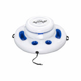 Bestway Inflatable Floating Cooler with Cup Holders for Pool Holds 24 Cans