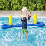 Bestway Floating Pool Volleyball Net Set with Ball 252cm x 64cm Blue