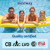 Bestway Swimming Pools 305cm x 200cm x 84cm Steel Above Ground Backyard Pool Set