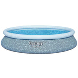 Bestway 457cm Swimming Pool Inflatable Above Ground Round Pools w/ Filter Pump