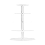 5-Star Chef Cake Stand 5 Tiers Acrylic Holder Display Round Clear Wedding Party