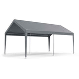 Instahut 3x6m Carports Canopy Tent Portable Garage Outdoor Steel Shelter Grey In Australia - Darrahopens
