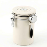 5-Star Chef 1.8L Stainless Steel Coffee Bean Storage Container Coffee Canister