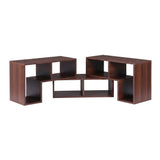 Artiss Modular TV Stand 3 Piece Entertainment Unit Adjustable Bookcase Shelf In Australia - Darrahopens