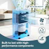 Devanti 16L Dehumidifier Portable Air Dryer Moisture Absorber 5.5L Water Tank Home