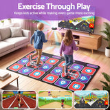 Keezi HDMI Dance Mat 2 Player for Kids & Adults with AR Camera Electronic Dance Pad