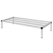 Giantz 122x51cm Aluminum Dunnage Rack Heavy Duty Kitchen Storage Platform