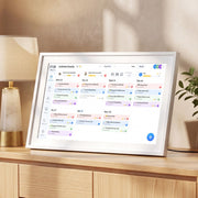 Artiss 15.6" Digital Calendar Planner Smart Photo Frame Family Chore Chart & Sync