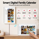 Artiss 15.6" Digital Calendar Planner Smart Photo Frame Family Chore Chart & Sync