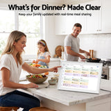 Artiss 15.6" Digital Calendar Planner Smart Photo Frame Family Chore Chart & Sync