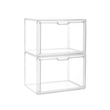 Artiss Clear Acrylic Display Case Box 2 Pack For Toys 54cm