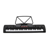 Alpha 49 Key Electronic Keyboard Portable Digital Piano Musical Instrument Black