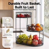 5-Star Chef Fruit Basket Bowl Space Saving Kitchen Food Storage Organiser In Australia - Darrahopens