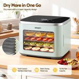 Devanti Food Dehydrator Machine 5 Tray Mini Fruit Dryer Maker Green
