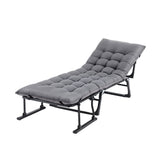 Gardeon 3-in-1 Sun Lounger Folding Camping Chair Adjustable Recliner Patio Furniture for Office Nap, Poolside In Australia - Darrahopens