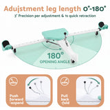 Everfit Leg Stretcher Machine Foldable 180 degree Adjustable Split Machine Green