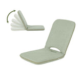 Artiss Floor Chair 5 Position Adjustable Green Lazy Sofa for Living Room Bedroom