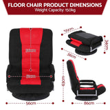 Artiss Floor Gaming Chair with 360 Swivel, 6-Position Backrest for Gaming In Australia - Darrahopens