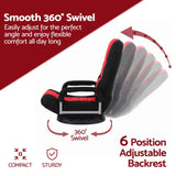 Artiss Floor Gaming Chair with 360 Swivel, 6-Position Backrest for Gaming In Australia - Darrahopens
