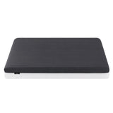 Giselle 18cm Double Memory Foam Mattress Dual Feel Reversible Charcoal Foam