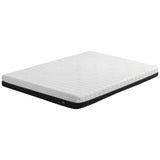 Giselle 18cm Queen Memory Foam Mattress Dual Feel Reversible Charcoal Foam