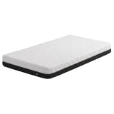 Giselle 18cm Single Memory Foam Mattress Dual Feel Reversible Charcoal Foam