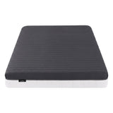 Giselle 18cm Single Memory Foam Mattress Dual Feel Reversible Charcoal Foam