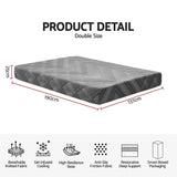 Giselle 25cm Double Memory Foam Mattress Gel Infused Foam Removable Cover In Australia - Darrahopens