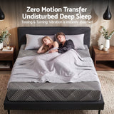 Giselle 25cm Double Memory Foam Mattress Gel Infused Foam Removable Cover In Australia - Darrahopens