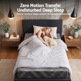 Giselle 25cm King Single Memory Foam Mattress Gel Infused Foam Removable Cover In Australia - Darrahopens